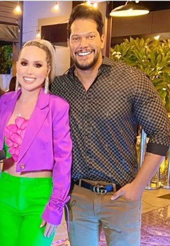 Narjara Bairros e Rafael Minotauro