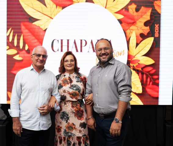 Osmar Froner ,Hélia Mello e Alessandre Barão foto Kamila Almeida