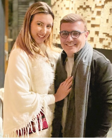 Victória e Ziad Fares
