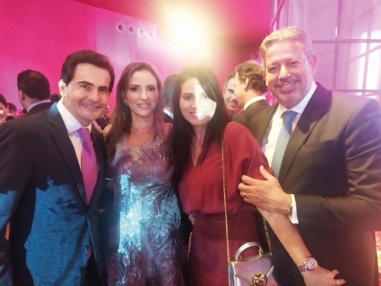Fábio e Marcela Garcia, Angela e Arthur Lira