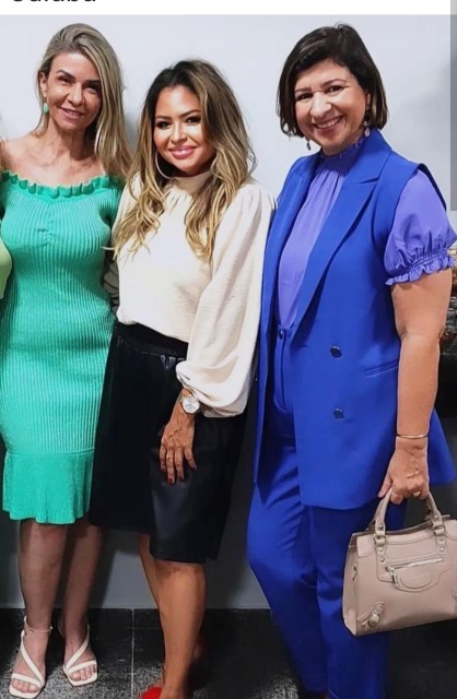 Flavia Lemos, Rosa Corrion e Janeiva Rondon