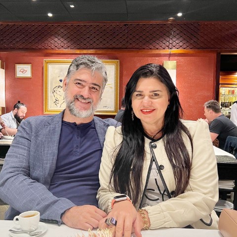 Fábio e Elanie Correa