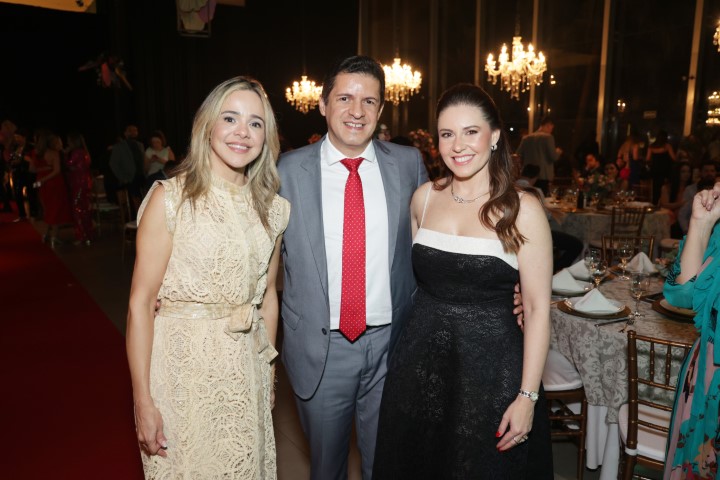 Amini Haddad, Jamil e Rafaela Haddad