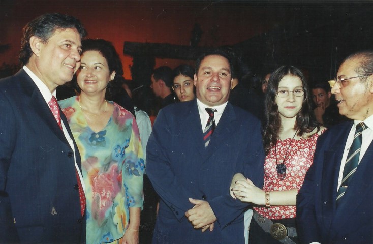 Antero e Cristiane Paes de Barros, Luis Carlos Becare (In memoriam), Mariana Becare e Julio Campos
