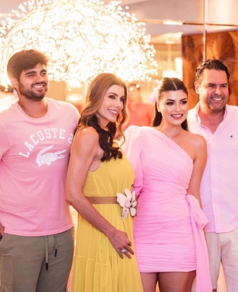 Carlos Eduardo, Mariana, Maria Eduarda e Eduardo Arruda