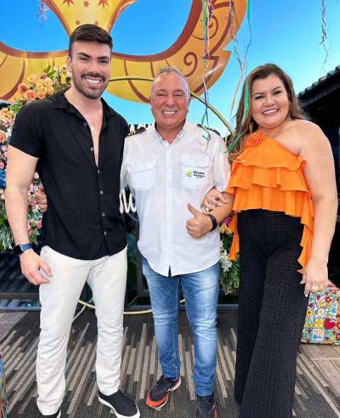 Hebert Matos, Marcos Silva e Célia Melo