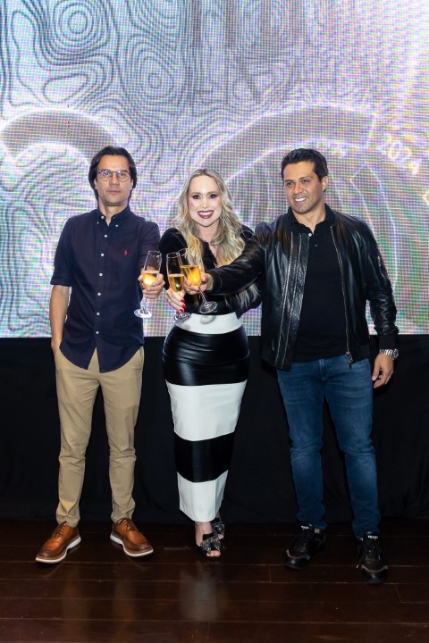 Gian Castrillon, Narjaira Bairos e Elson Ramos