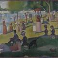 Uma Tarde de Domingo na Ilha de Grande Jatte- Georges Pierre Seurat
