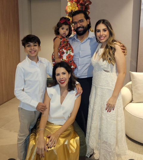 Karol Boaventura e família