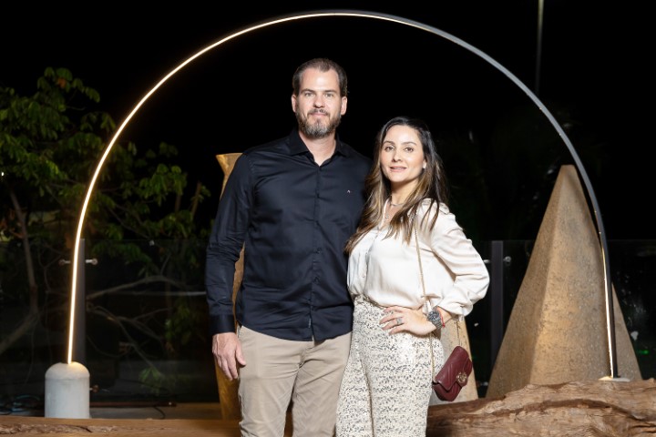 Luiz Fernando Wahlbrink e Daniele Lucialdo