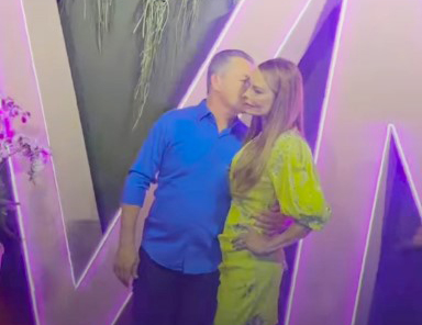 O governador Mauro Mendes e a primeira-dama de Mato Grosso Virgínia Mendes, comemorou o seu Aniversário do Bem