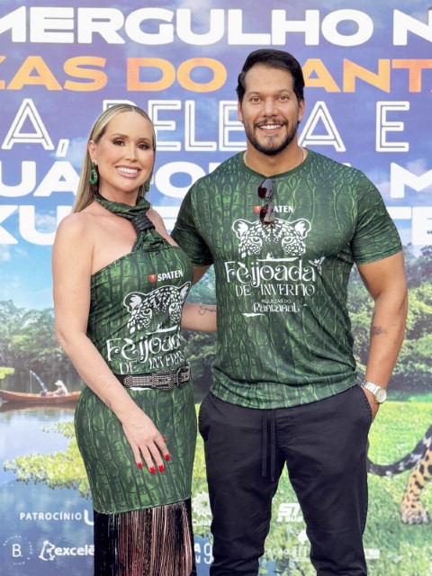Narjara Bairros e Rafael Minotauro