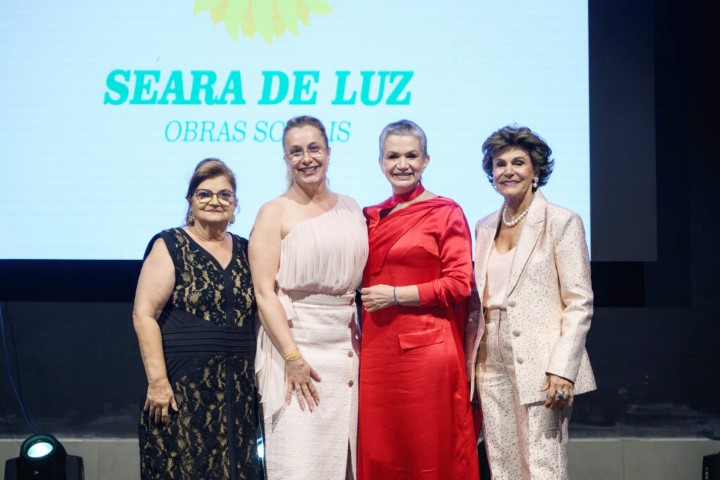 Elione Almeida, Ana Cássia Rangel, Rosi Borba e Leila Malouf